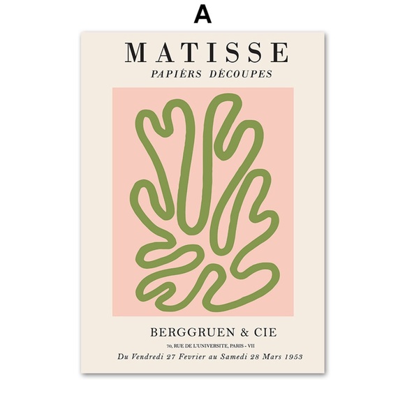 Colorful Coral Leaves Canvas Art Painting Wall Picture - Picture 2 of 8